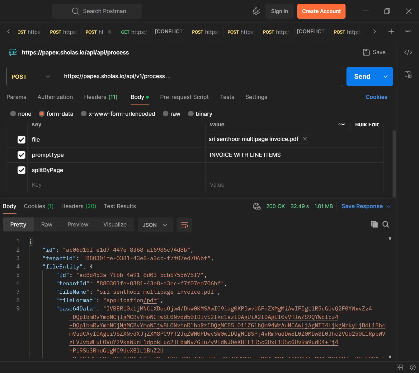 external API integration