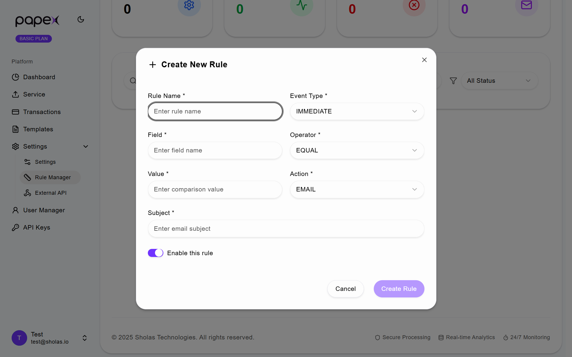Rule Manager Overview